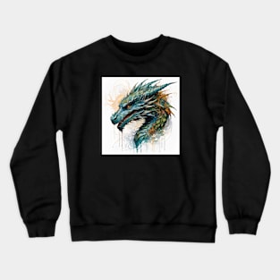 Colorful Dragon Crewneck Sweatshirt